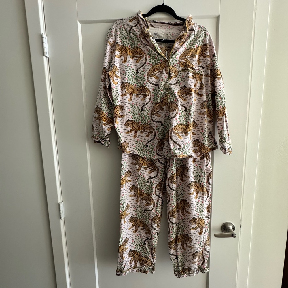 Printfresh Bagheera Blush Tiger PJ Set